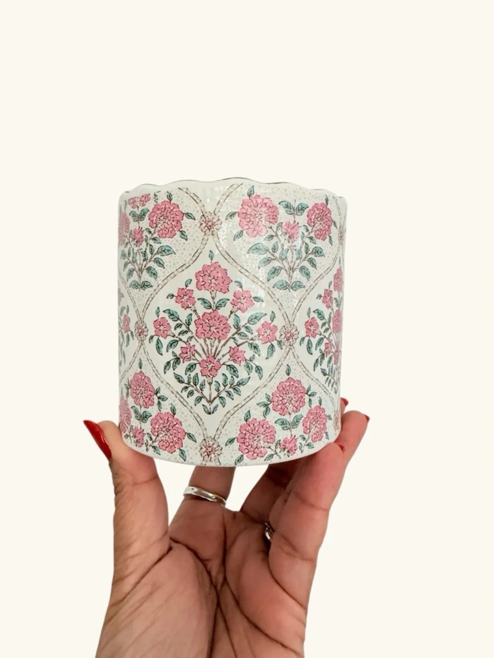 Delphine Bergamot Oakmoss Decorative Soy Blend Scented Candle